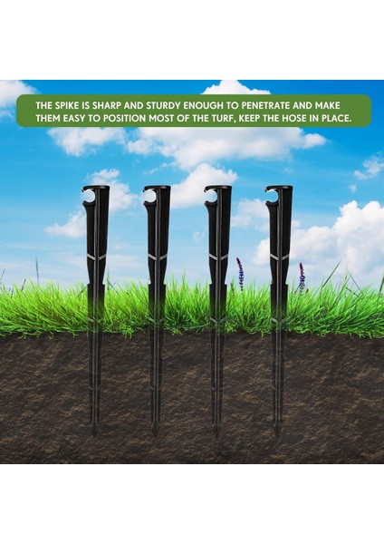 100 Pcs Sulama Damlama Destek Pahası 1/4inch Evrensel Damla Çizgileri Tüp Hortum Damlama Sulama Hortum Hortum Hortum Tutucu (Yurt Dışından) fiyatları