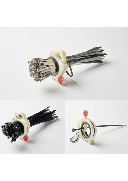 5 Adet Kablo Kravat Organizatörü, 4/8/12/18 Inçlik Zip Bağları Kablo Kravat Sıkılaştırıcısı Için Alet Kemeri Kravat Tutucu Kravatsız (Yurt Dışından) fiyatları