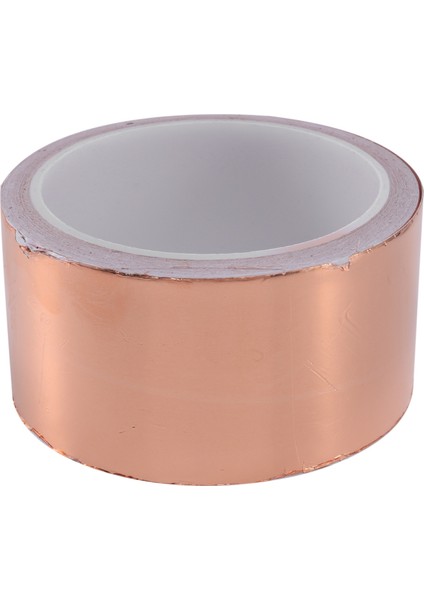 50MMX10M Emi Bakır Yapışkan Bakır Folyo Bakır Bant Kendi Yapışkanlı Bant Rulosu (Yurt Dışından)