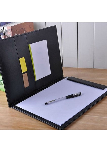 Pu Deri A4 Yazma Pano Iş Not Defteri Klip Tahtaları Toplantı Konferansı Belge Organizatör Dosya Klasörleri Kağıt Özgeçmiş Depolama Mıknatısları Imza Klipler (Yurt Dışından) modelleri