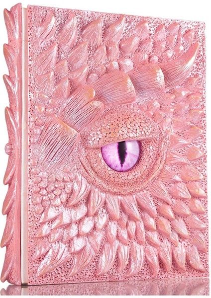 Dragon Secret Diary 3D Dragon Relief Gravür Kitabı Retro Fantasy Günlüğü (Yurt Dışından)