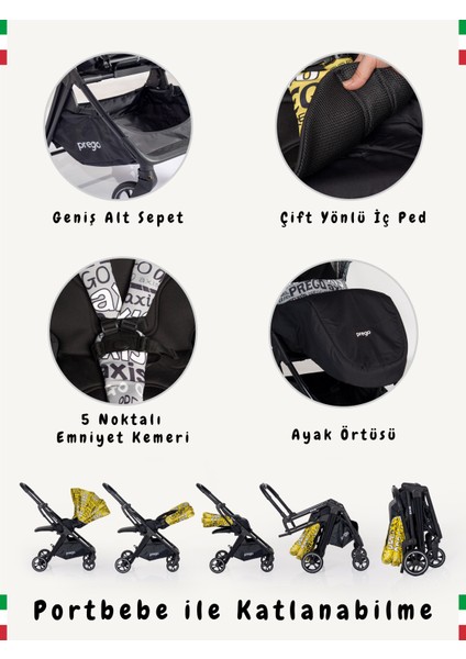 Axis 360 Derece Dönebilen Çift Yönlü Ayrılıp Birleşebilen Ikiz Bebek Arabası indirimleri