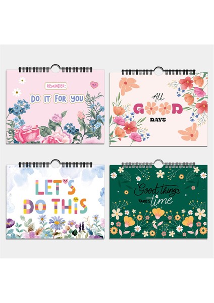 Çiçek Takvim Planlayıcısı Çiçek Aylık Planlayıcı Yıllar Vintage Kapak Takvimi Haftalık Program Öğrenci Sınıfı Defter Defteri (Yurt Dışından) modelleri