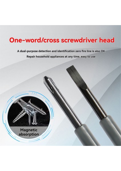 20PCS Düz/çapraz Tornavida Göstergesi Metre Elektrikli Kalem Yalıtılmış Elektrikçi Vurgu Cep Test Cihazı Kalem Araçları (Yurt Dışından)