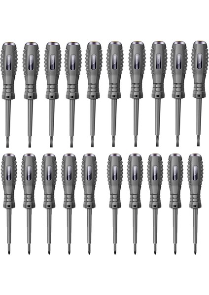 20PCS Düz/çapraz Tornavida Göstergesi Metre Elektrikli Kalem Yalıtılmış Elektrikçi Vurgu Cep Test Cihazı Kalem Araçları (Yurt Dışından) fiyatları