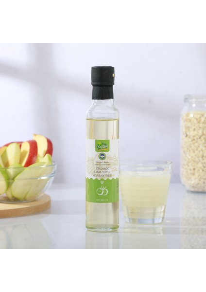 Organik Elma Suyu Konsantresi (Tatlandırıcı) 300 Gr
