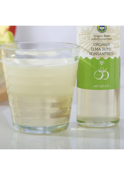 Organik Elma Suyu Konsantresi (Tatlandırıcı) 300 Gr fiyatları