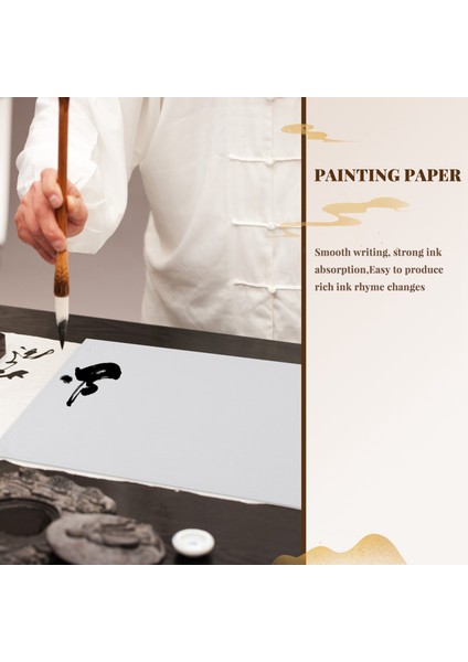 30 Sayfa Beyaz Boyama Kağıdı Xuan Kağıt Pirinç Kağıt Çin Resim ve Hat 36CM*25CM (Yurt Dışından) fiyatları