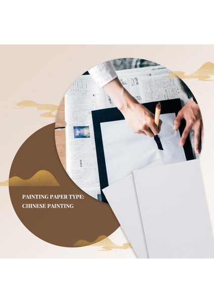 30 Sayfa Beyaz Boyama Kağıdı Xuan Kağıt Pirinç Kağıt Çin Resim ve Hat 36CM*25CM (Yurt Dışından) fırsatları