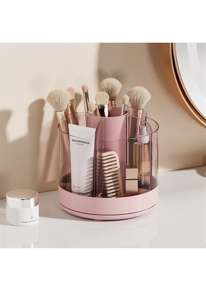 Dönen Kalem Organizatörü 6 Bölmeler 360 ° Pikap Ayarlanabilir Kozmetik Saklama Kutusu Yuvarlak Döner Makyaj Fırçası, B (Yurt Dışından) fırsatları