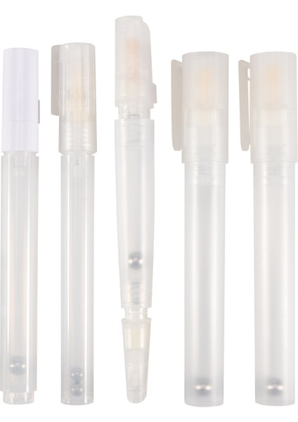 5 Adet Boş Doldurma Boyası Işaretleyicileri Boş Doldurulabilir Boya Kalemleri Boş Doldurulabilir Işaretleyici Şeffaf Kalem Tüpünü Boyamak Için (Yurt Dışından) modelleri