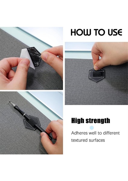 Notebook Altıgen Elastik Günlük Kalem Tutucular Döngü Tutucular Siyah (Yurt Dışından) modelleri