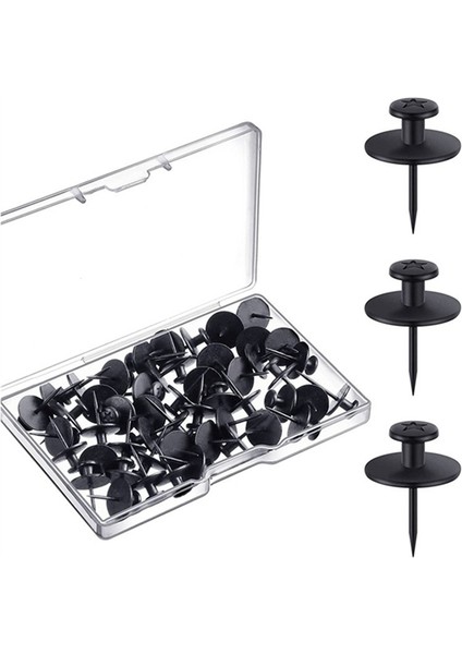 30 Adet Çift Başlı Resim Askısı Çivi Küçük Başparmak Çivileri (Yurt Dışından)