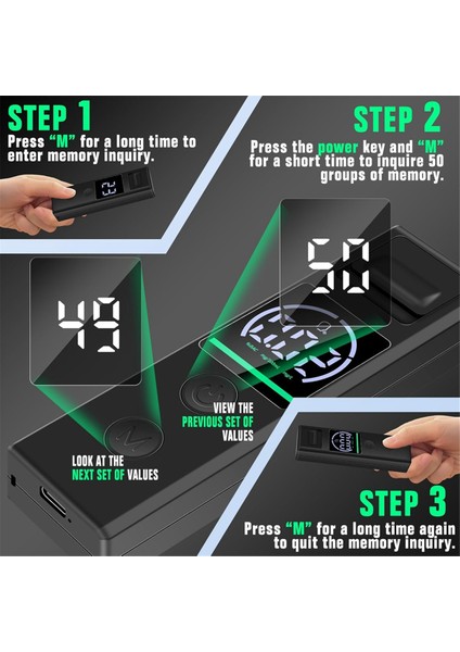 Breathalyzer, Alkol Için Doğruluk Breathalzers, 3 Renkli Ekran LCD Dijital Ekranlı Taşınabilir Alkol Test Cihazı (Yurt Dışından) fırsatları