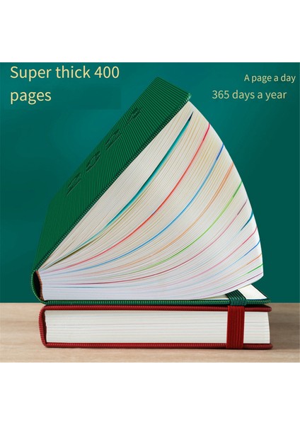 Günlük Plan Kitabı 365 Gün, Günlük Program Kitabı Kırmızı (Yurt Dışından) fırsatları