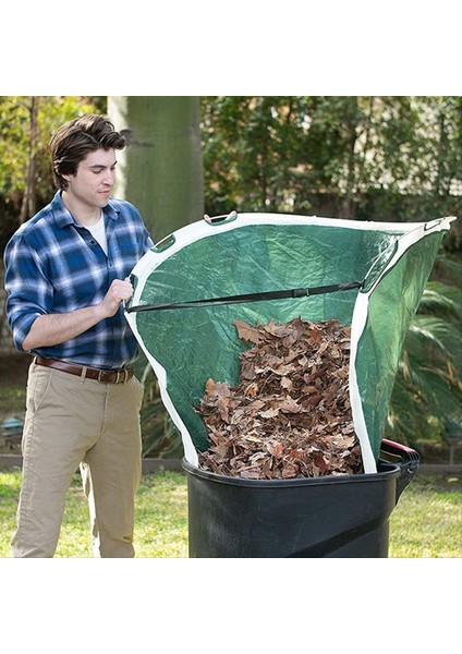 Bahçe Katlanabilir Yaprak Toplayıcı, Açık Bahçecilik Pop-Up Yuvarlak Yaprak Duspan, Yeniden Kullanılabilir Bahçe Atık Toplama Kovası (Yurt Dışından) modelleri