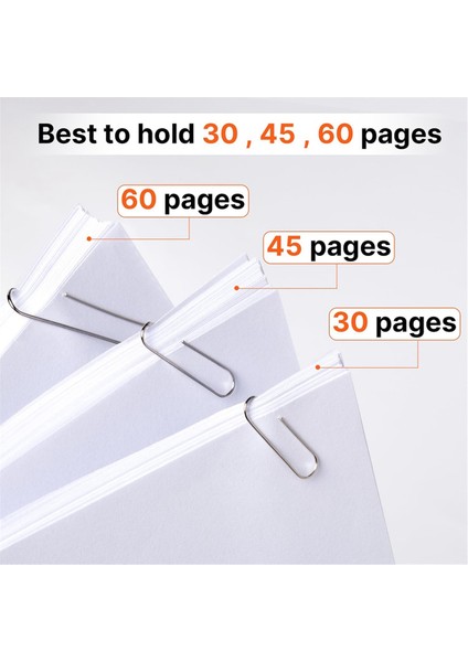 760 Adet Çeşitli Boyutlarda Drawdart Kağıt Ataşları, Gümüş (Yurt Dışından) modelleri