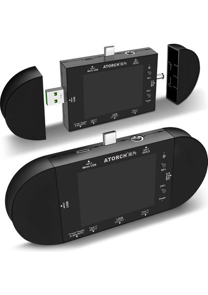 Atorch UD24 USB Test Cihazı Type-C 2.4 Inç Dijital Voltmetre Ammetre Güç Bankası Dedektörü Volt Pd Tetikleyici Elektrik Ölçer (Yurt Dışından) indirimleri