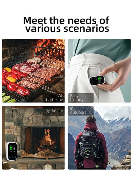 Seyahat Karbon Monoksit Dedektörü Şarj Edilebilir Co Alarm Taşınabilir Mini Kamp Çadır Alarmı Renkli Hd Ekran, Beyaz (Yurt Dışından) modelleri