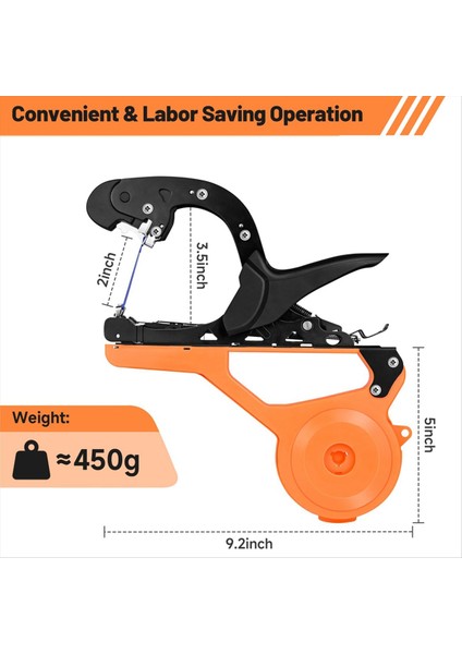 Bitki Bağlama Makinesi - Bant ve Zımba ile Bitki Bandı Aleti, Hafif Bitki Asma Bağlama Bant Takımı Aleti (Yurt Dışından) fiyatları