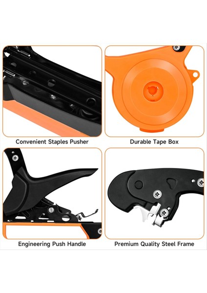 Bitki Bağlama Makinesi - Bant ve Zımba ile Bitki Bandı Aleti, Hafif Bitki Asma Bağlama Bant Takımı Aleti (Yurt Dışından) modelleri