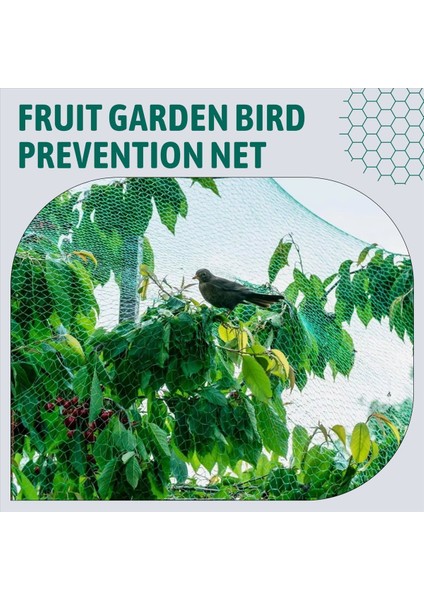 Bahçe Için Kuş Ağları, Sebze Bitkilerini ve Meyve Ağaçlarını Koruyun, Kuşlara Karşı Plastik Kafes Ağları (13FT x 20FT) (Yurt Dışından) fırsatları