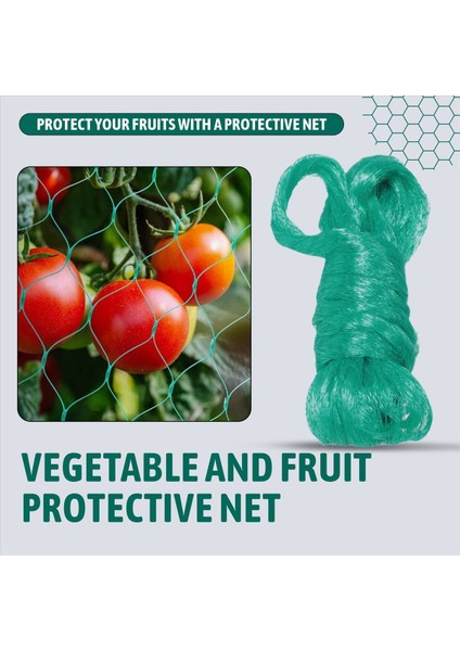 Bahçe Için Kuş Ağları, Sebze Bitkilerini ve Meyve Ağaçlarını Koruyun, Kuşlara Karşı Plastik Kafes Ağları (13FT x 20FT) (Yurt Dışından) indirimleri