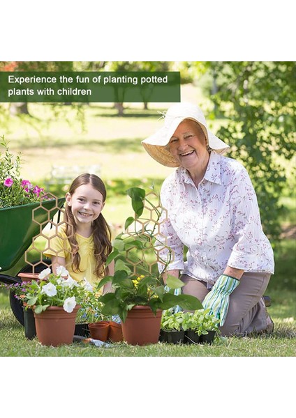 3 Adet Ahşap Petek Bitki Tırmanma Standı Kafes Tırmanma Bitkisi Standı Bahçecilik Saksı Standı Sabit Destek Direği (Yurt Dışından) fırsatları