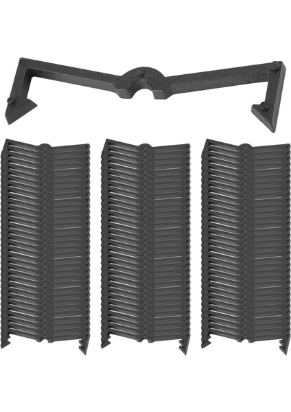 100 Parça Plastik Pegboard Kanca Kilit Pegboard Ekran Kanca Depolama Rafı (Yurt Dışından)