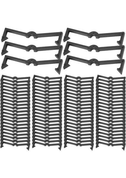 100 Parça Plastik Pegboard Kanca Kilit Pegboard Ekran Kanca Depolama Rafı (Yurt Dışından) modelleri