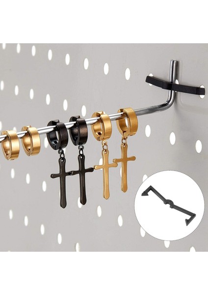 100 Parça Plastik Pegboard Kanca Kilit Pegboard Ekran Kanca Depolama Rafı (Yurt Dışından) indirimleri