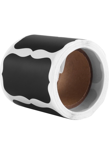 Dalgalı Şekil Kara Tahta Etiketleri, 1 Sıvı Tebeşir Kalemi ile Silinebilir Yeniden Kullanılabilir Dikdörtgen Tahta Çıkartmaları, 150 Adet (Yurt Dışından) fiyatları