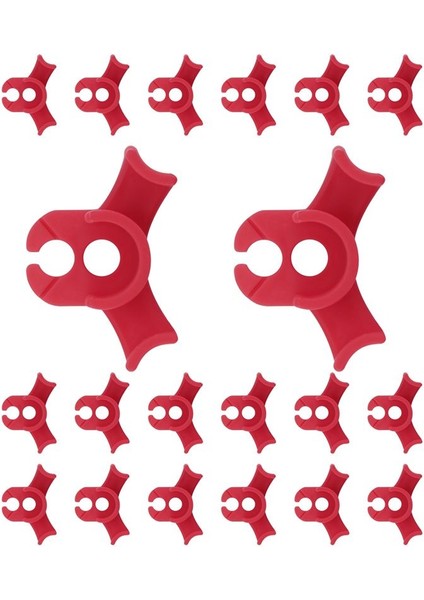 (20 Adet Paket) Lst Klips, Bitki Eğitimi Için Düşük Basınçlı Tesis Bender (Kırmızı) (Yurt Dışından) fırsatları