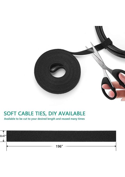 173 Pcs Kablo Yönetimi Organizatör Kiti, Yapışkan Kablo Klipsleri Tutucu, Kablo Bağları, Yapışkan Duvar Kablosu Kravat, Kablo Bağlarını Sabitleyin (Yurt Dışından) fiyatları