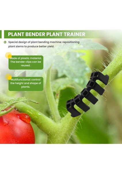 100 Adet Düşük Stres Eğitimi, Bitki Eğitimi Klipsleri Için Bitki Bükücüleri, Bitkilerin Büyümesini Kontrol Eder (Yurt Dışından) indirimleri