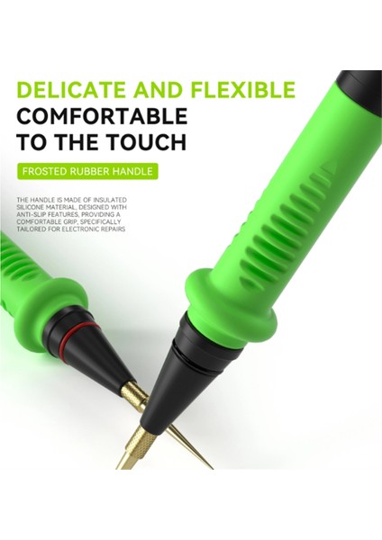 1000V 20A Superfine Multimetre Testi Kurşunlar Problar Silikon Test Kalemi Telini Değiştirilebilir Altın Kaplama Multimetre Probları (Yurt Dışından) indirimleri