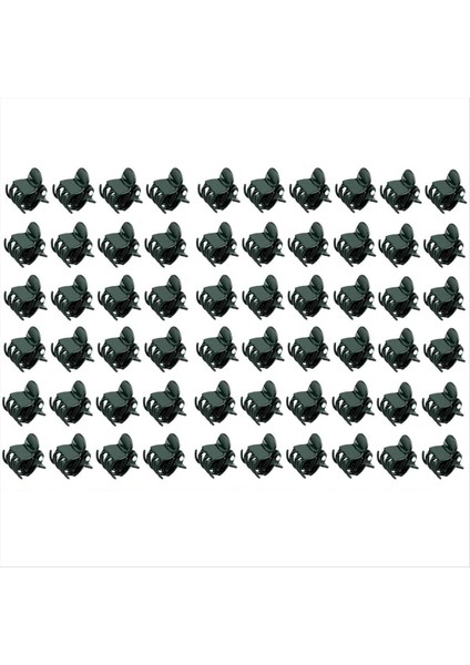 200PCS Orkide Klipsleri Bitki Destek Klipsleri, Güvenli Plastik Bitki Klipsli Bahçe Domates Bitki Destek Sapları Asma Sabitleme Klipsleri (Yurt Dışından)