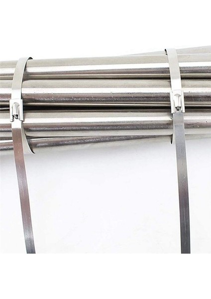 200PCS Metal Kablo Bağları Paslanmaz Çelik Kablo Bağları Deniz Kablosu Bağları Tel Düzeltme Tokası Fotovoltaik Güç Kablosu Bağları (Yurt Dışından) fiyatları