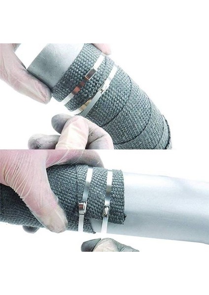 200PCS Metal Kablo Bağları Paslanmaz Çelik Kablo Bağları Deniz Kablosu Bağları Tel Düzeltme Tokası Fotovoltaik Güç Kablosu Bağları (Yurt Dışından) fırsatları