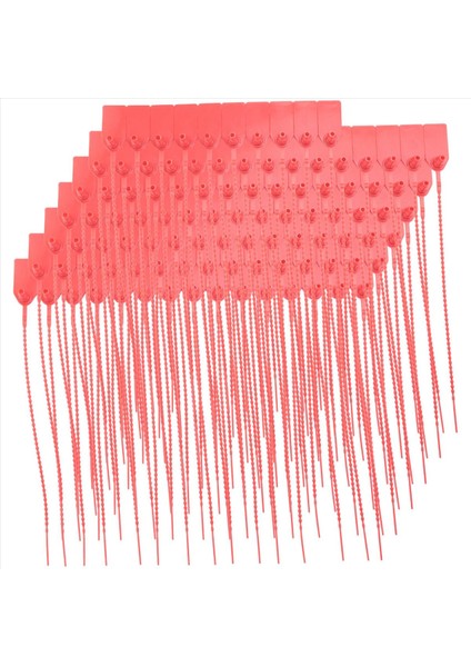 100 Plastik Kurcalama Contaları, Numaralı Fermuar Bağları, Yangın Söndürücü Için Tek Kullanımlık Kendi Kendine Kilitleme Tabelası, Nakliye, 250MM B (Yurt Dışından) indirimleri