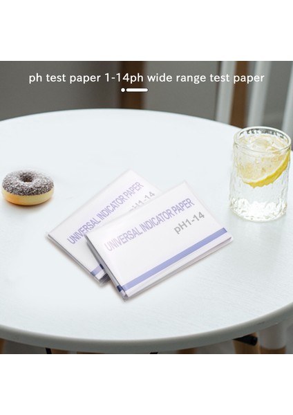 2 Set 160 Şerit 1-14 Ph Taç Kağıt Ph Test Şeritleri Su Kozmetikleri Toprak Ph Test Kağıtları Kontrol Kartı ile Şeritler (Yurt Dışından) fırsatları