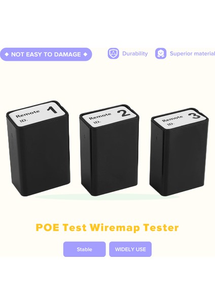 ET618 Lcd&#39;li Ağ Kablo Test Cihazı Analoglar Dijital Arama Poe Test Kablosu Kablosu Test Cihazı Kimlik Eşleme Aracı (A) (Yurt Dışından) indirimleri