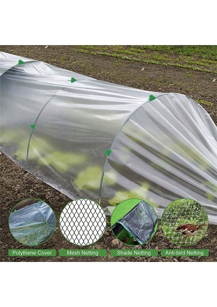 Sera Çemberleri Tünel Büyür, Pas Kılıfı Plastik Kaplamalı Çelik Destek Çerçevesi Yükseltilmiş Yataklar Için Sera Çemberleri (Yurt Dışından) indirimleri