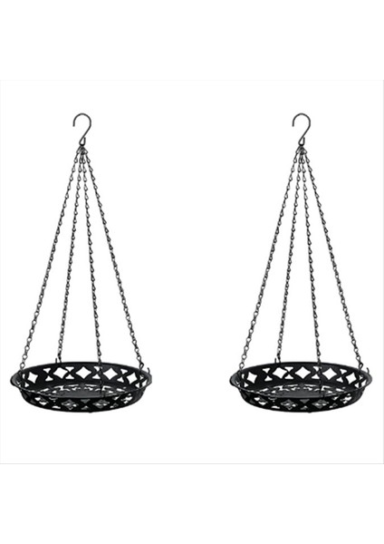 2 Paket Metal Bitki Askı Iç Mekan Bitkileri Metal Bitki Askı (Yurt Dışından)