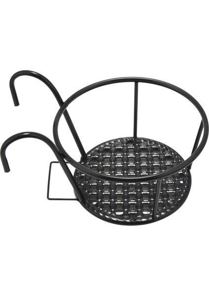 Metal Çiçek Tutucu Raf Standı Asılı Kaplar Sepet Bitki Bahçe Duvar Depolama (Yurt Dışından)