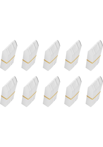 1000 Adet 4 Inç Bitki Etiketleri Bahçe Kreş Etiketleri Plastik Tencere Etiketleri Beyaz (Yurt Dışından)