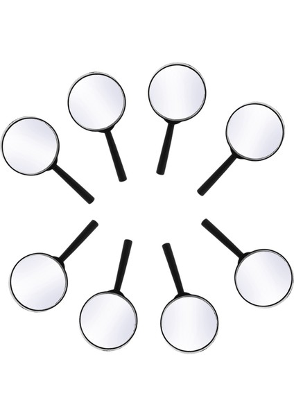 Çocuklar Büyüteç 8 Adet 8 Adet, Plastik El Tipi Mini Taşınabilir Büyüteç Küçük Çocuklar Büyüteç Için Oyuncaklar Explorer (Yurt Dışından)