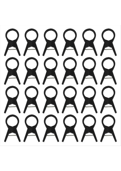 100PCS Bitki Aşılama Klipsli Plastik Bahçe Aracı Salatalık Patlıcan Karpuz, Yuvarlak Ağız Düz Ağız Antifall Kelepçe (Yurt Dışından)