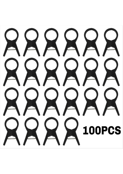 100PCS Bitki Aşılama Klipsli Plastik Bahçe Aracı Salatalık Patlıcan Karpuz, Yuvarlak Ağız Düz Ağız Antifall Kelepçe (Yurt Dışından) fiyatları