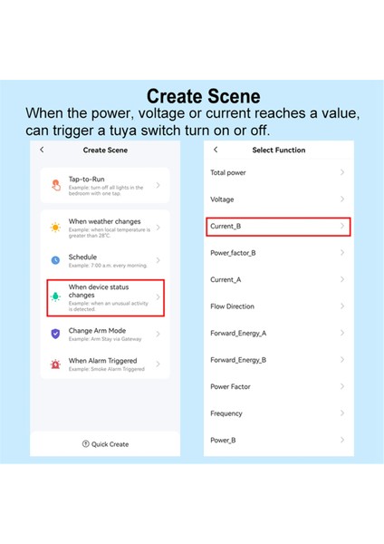 Tuka Smart Zigbee Enerji Ölçer 2 Yollu Mevcut Sensör Kelepçe Uygulama Monitörü ile Çift Yönlü 100-240VAC, 1 Kanal-1ct (Yurt Dışından) modelleri